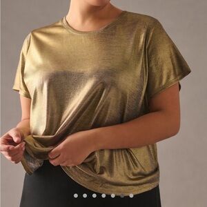 Porridge Shine Glam Tee || NWT || size XL